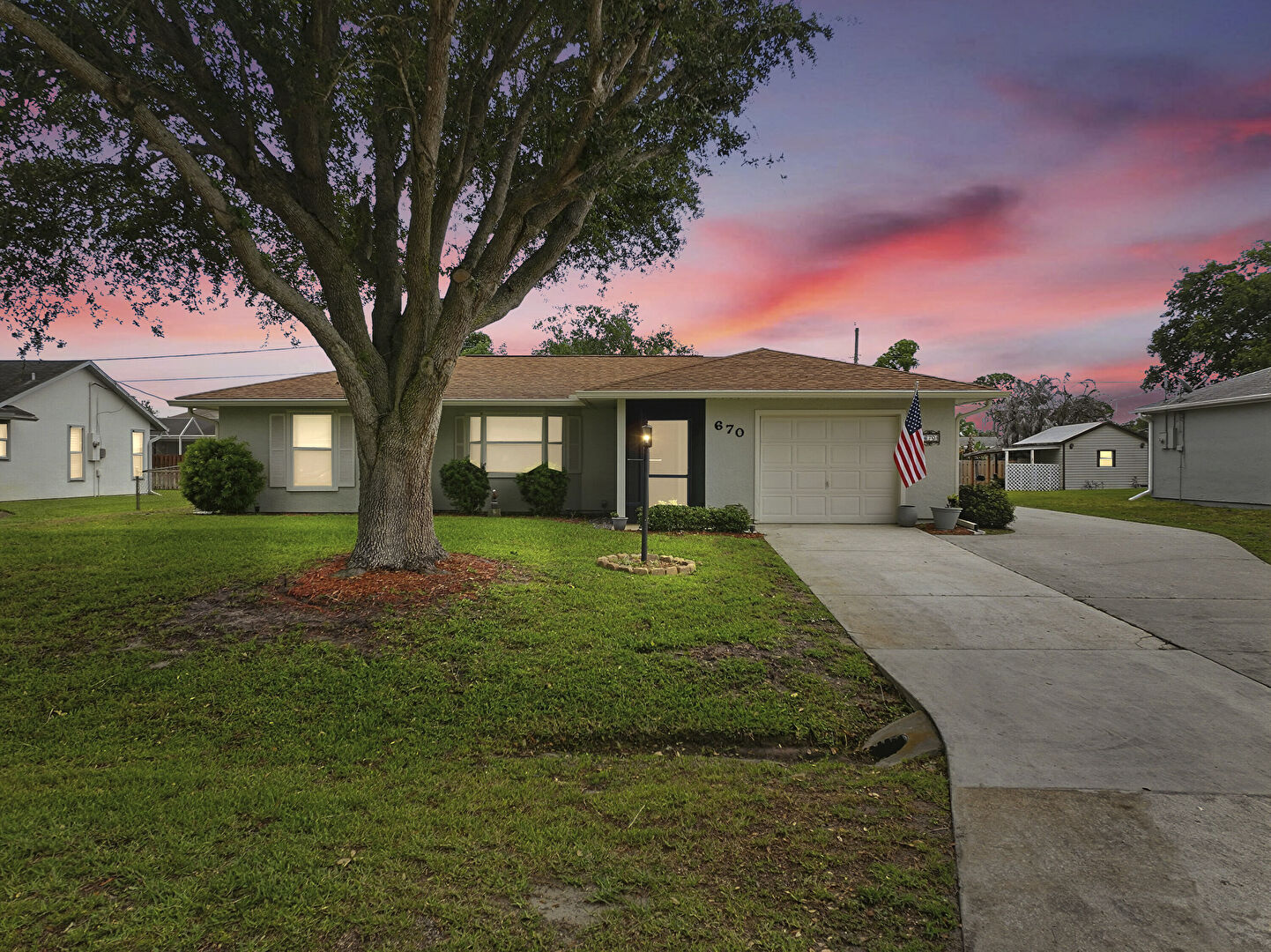 Front at 670 Nobles Street, Sebastian, FL 32958, listed by Jason M Coley