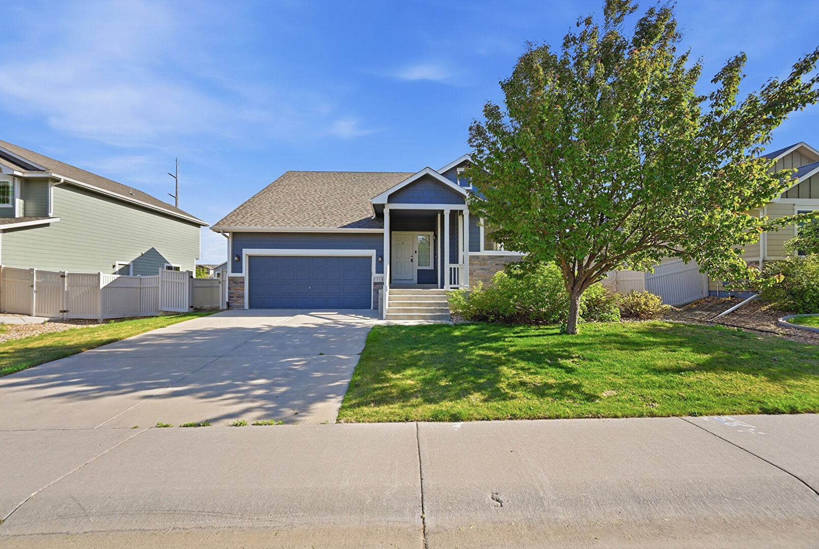 Front at 5318 Remington Avenue, Longmont, CO 80504, listed by Debra Graves