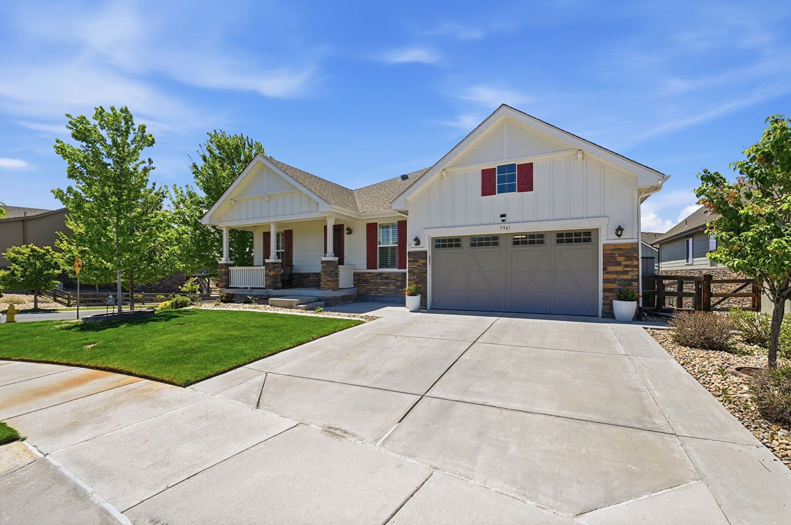 Front at 7961 S Flat Rock Way, Aurora, CO 80016, listed by Yatenesh Riskey, MLS ID: 3437275