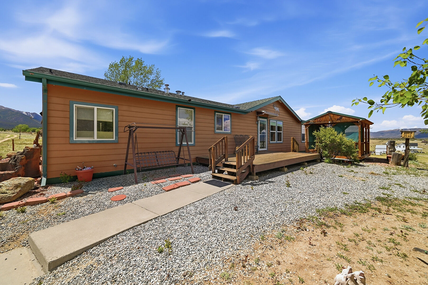 Front at 20300 Old Ranch Loop, Nathrop, CO 81236, listed by Tiffany Lockwood