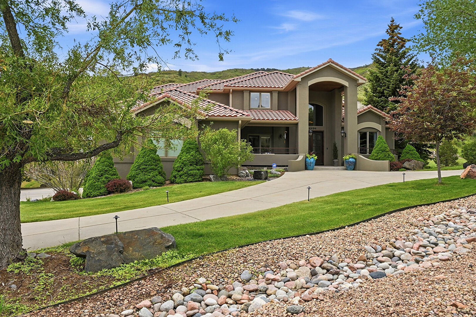Front Exterior at 16494 Sandstone Drive, Morrison, CO 80465, listed by Christopher Kiker