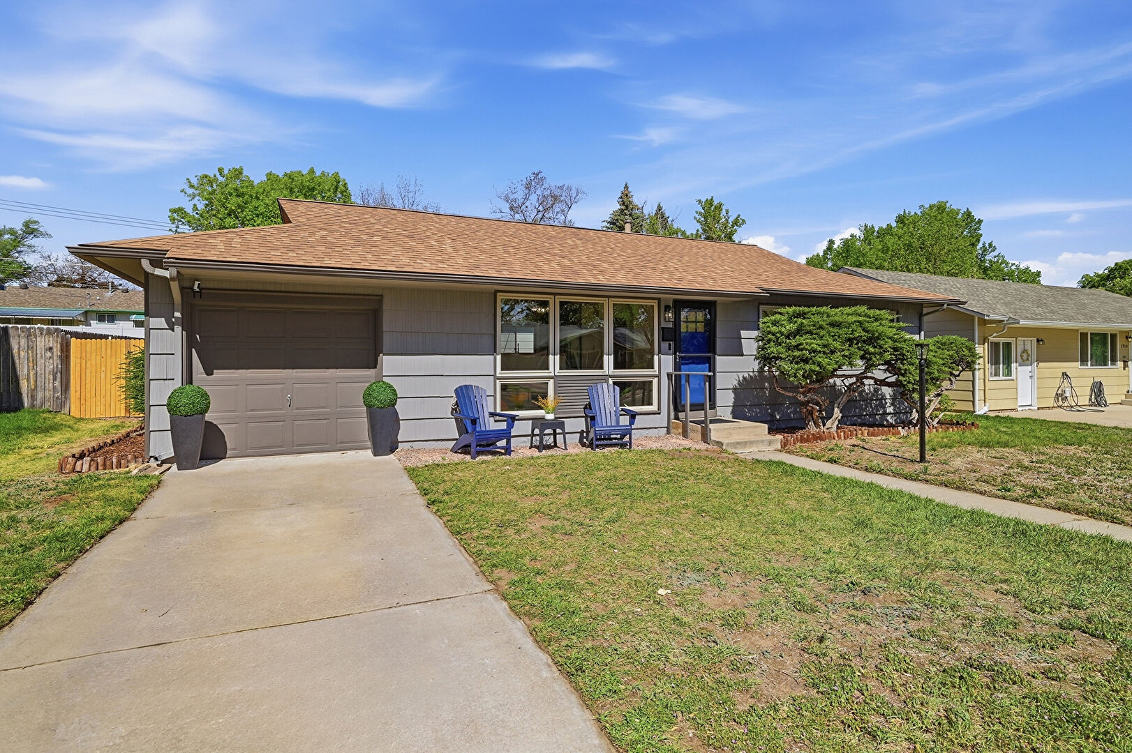 Front at 1706 Querida Drive, Colorado Springs, CO 80909, listed by Meggen Burghardt, MLS ID: 9837323