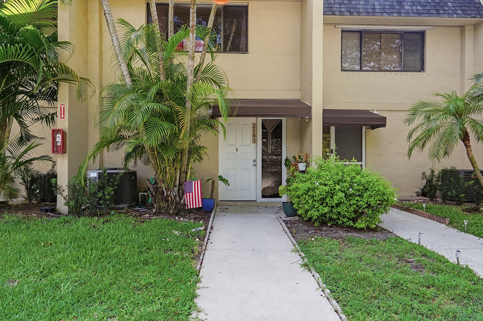 Exterior Entry at 81 Deer Creek Road, Unit #J103, Deerfield Beach, FL 33442, listed by Steven DiNapoli