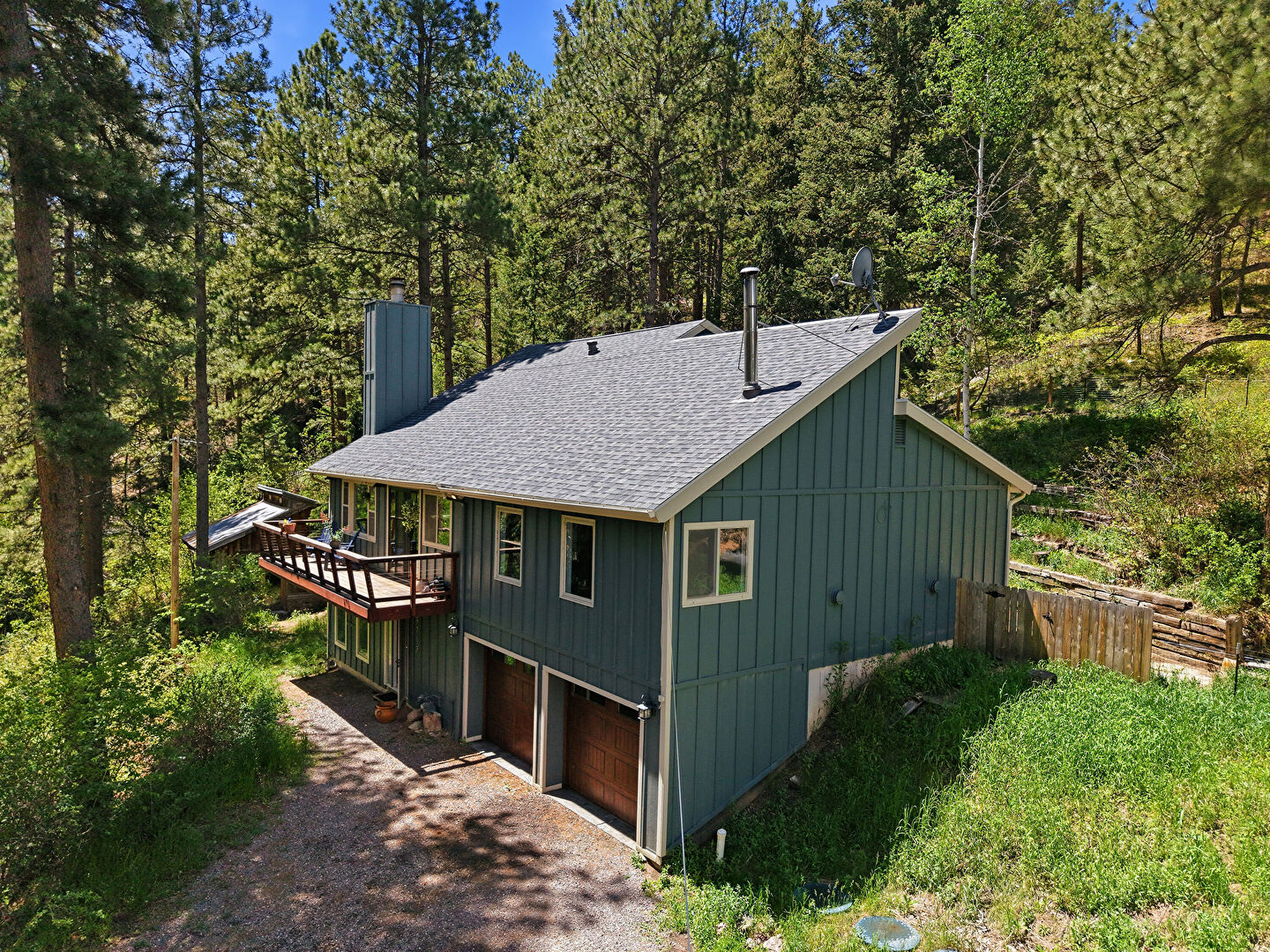 Front at 9717 South Deer Creek Canyon Road, Littleton, CO 80127, listed by Tammy Drozda, MLS ID: 6939644
