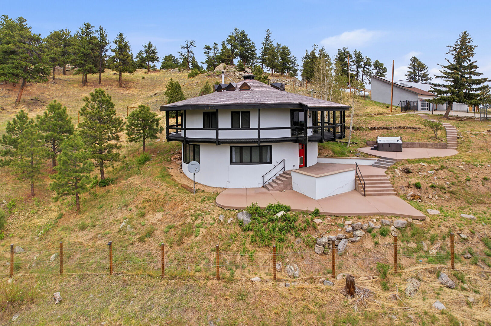 Back at 5607 Crawford Gulch Road, Golden, CO 80403, listed by Matthew Lutz