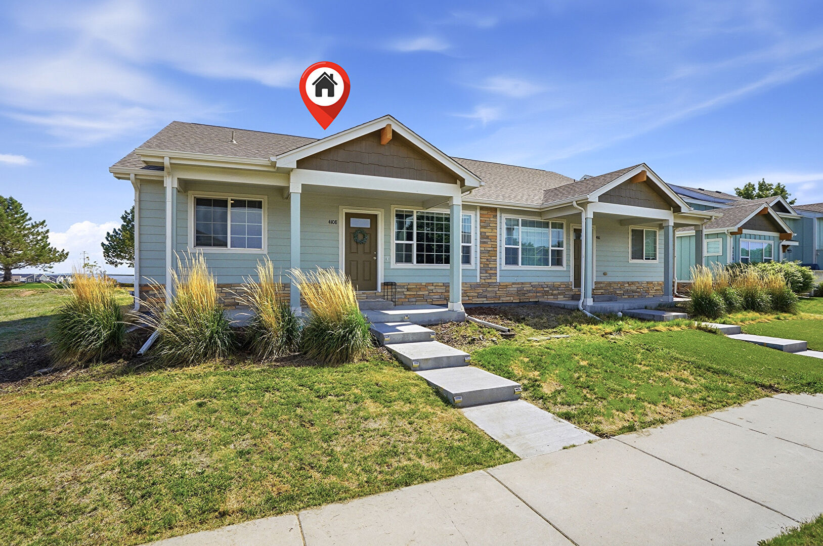 Front at 4108 Caruso Street, Evans, CO 80620, listed by Tabatha McClure