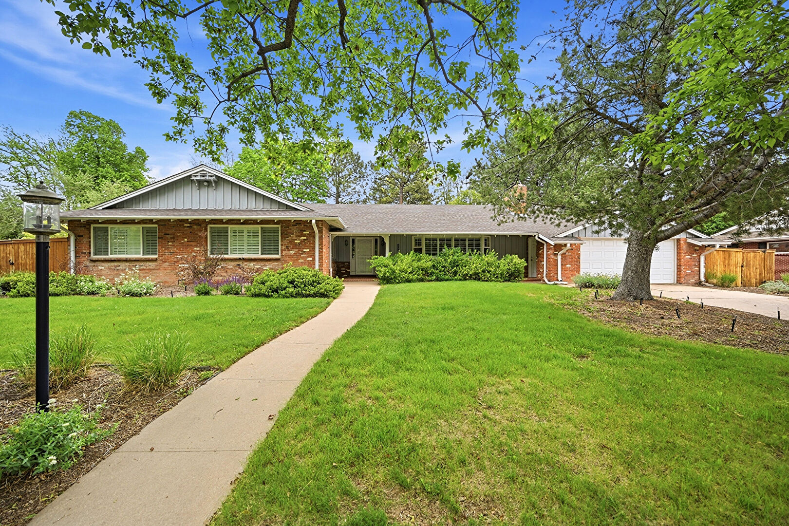 Front at 3780 South Dahlia Street, Denver, CO 80237, listed by Geoff Hauer