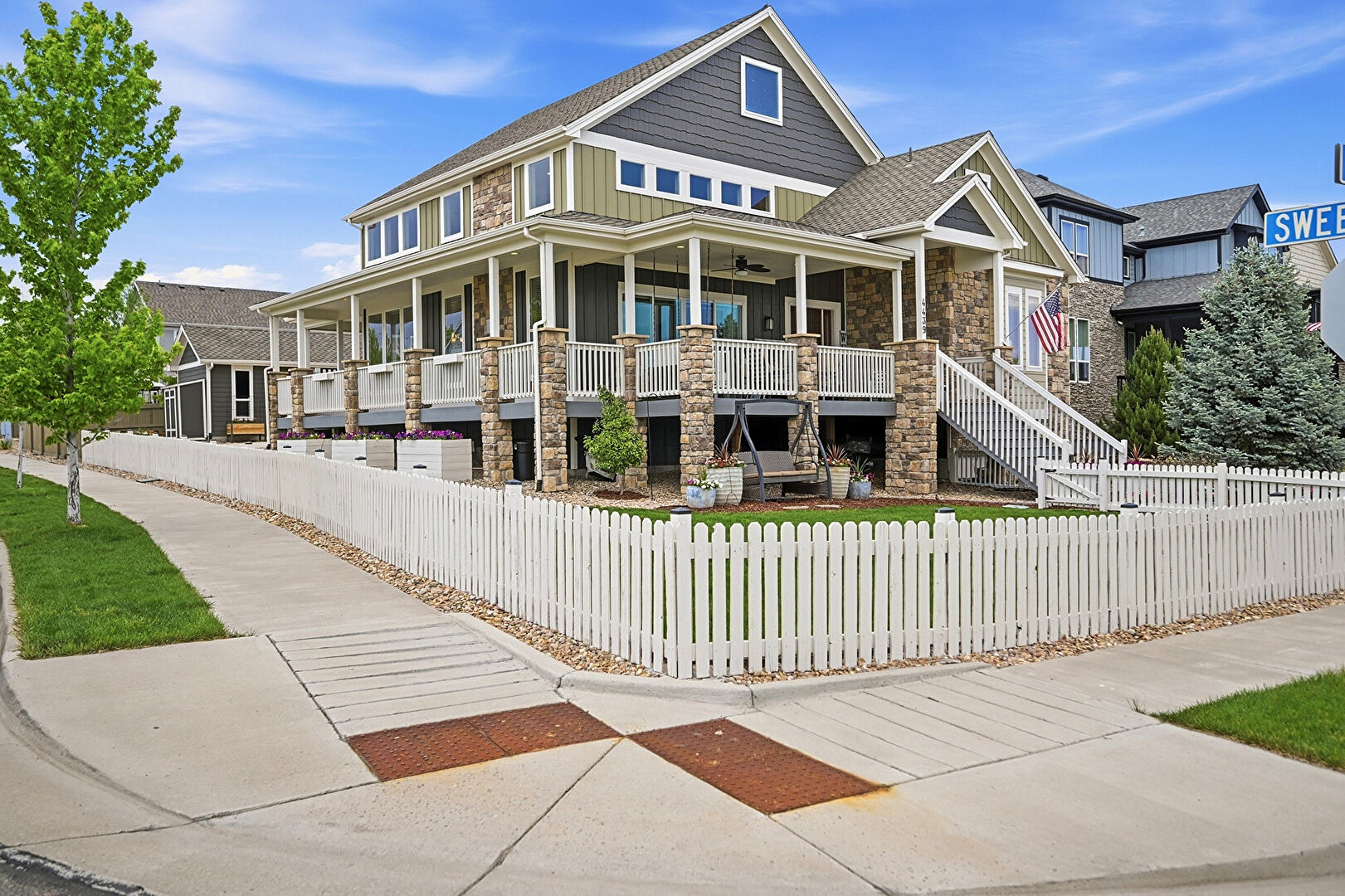 Front at 4439 Fell Mist Way, Castle Rock, CO 80109, listed by Megan Gage