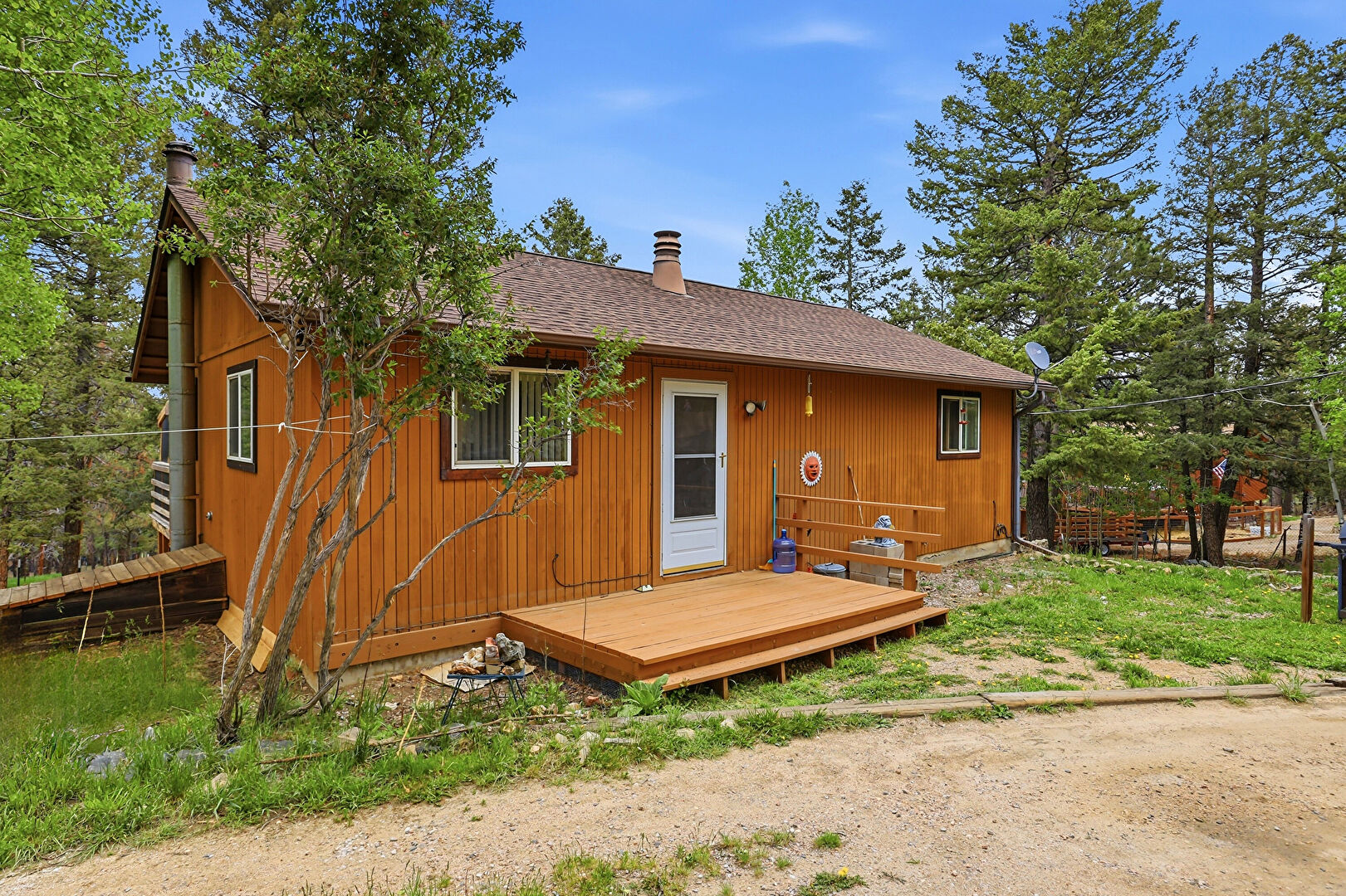 Front at 175 Mount Bailey Drive, Bailey, CO 80421, listed by Kayla Maathuis, MLS ID: 5711277