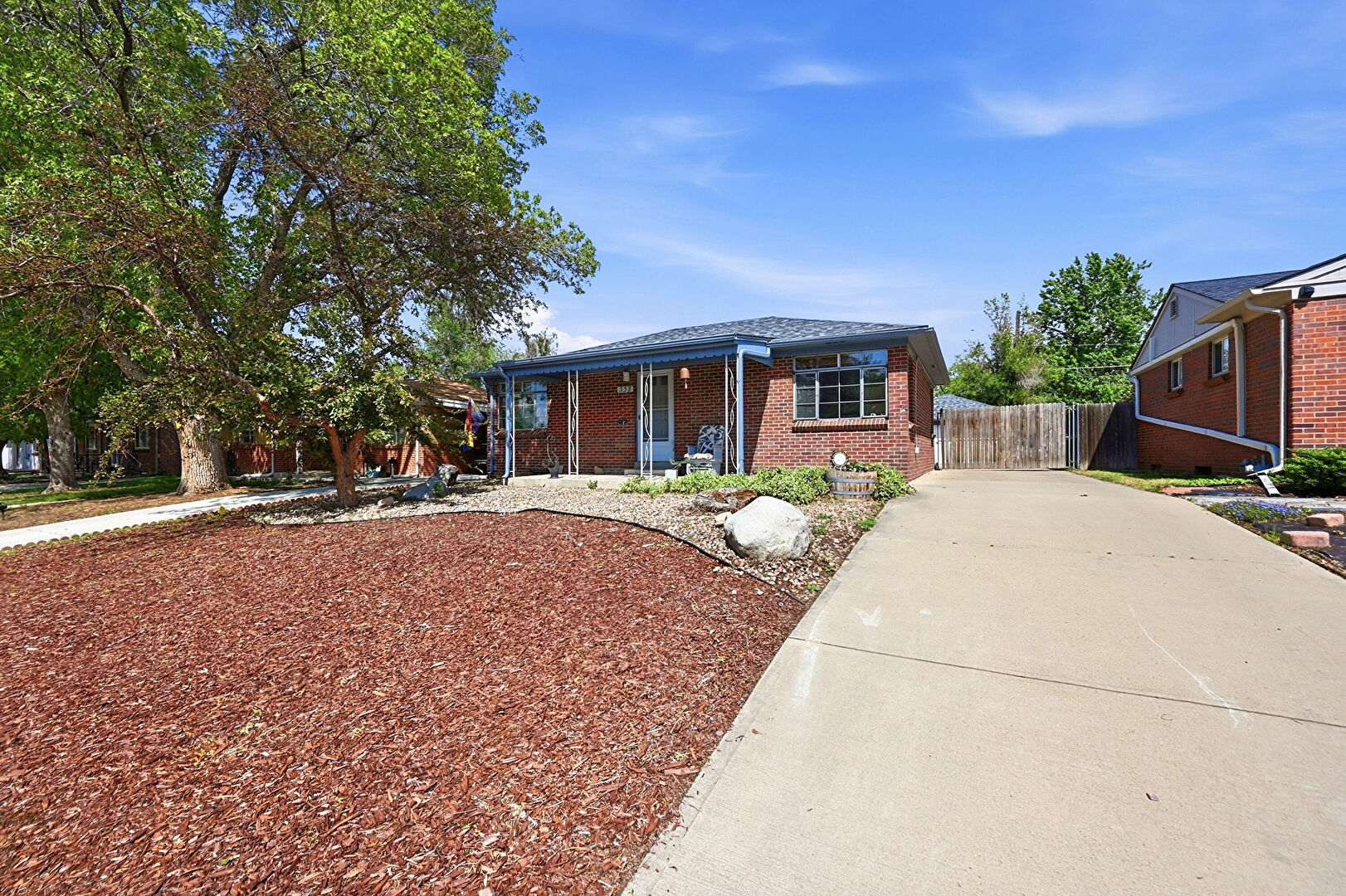 Front at 332 South Leyden Street, Denver, CO 80224, listed by Shana Stokes