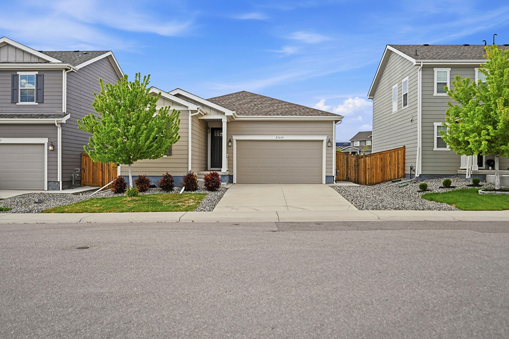 Front at 27689 East 7th Lane, Aurora, CO 80018, listed by Bao Le