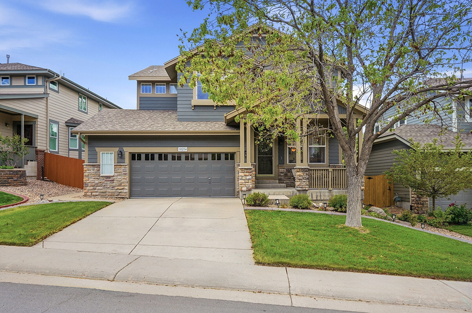 Front at 10234 Kimberwick Drive, Littleton, CO 80125, listed by Cathy Burr