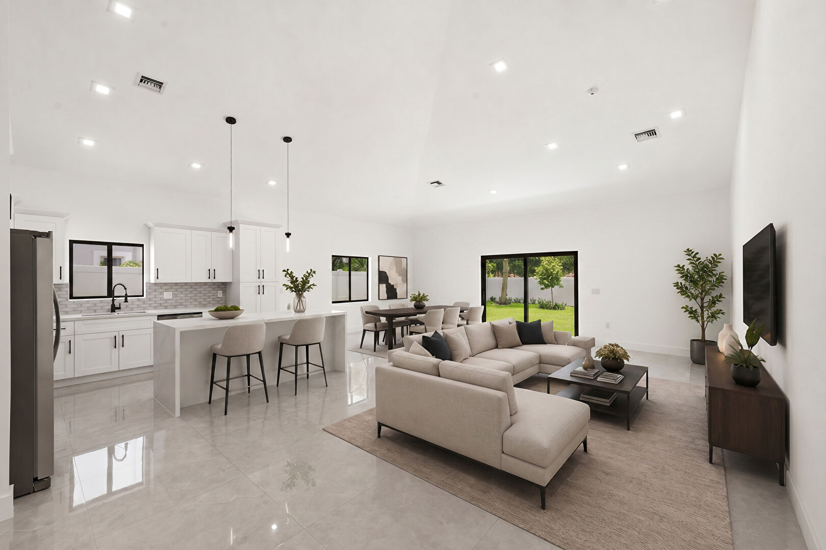 Dining Area at 4530 Northwest 36th Court, Lauderdale Lakes, FL 33319, listed by George Campbell