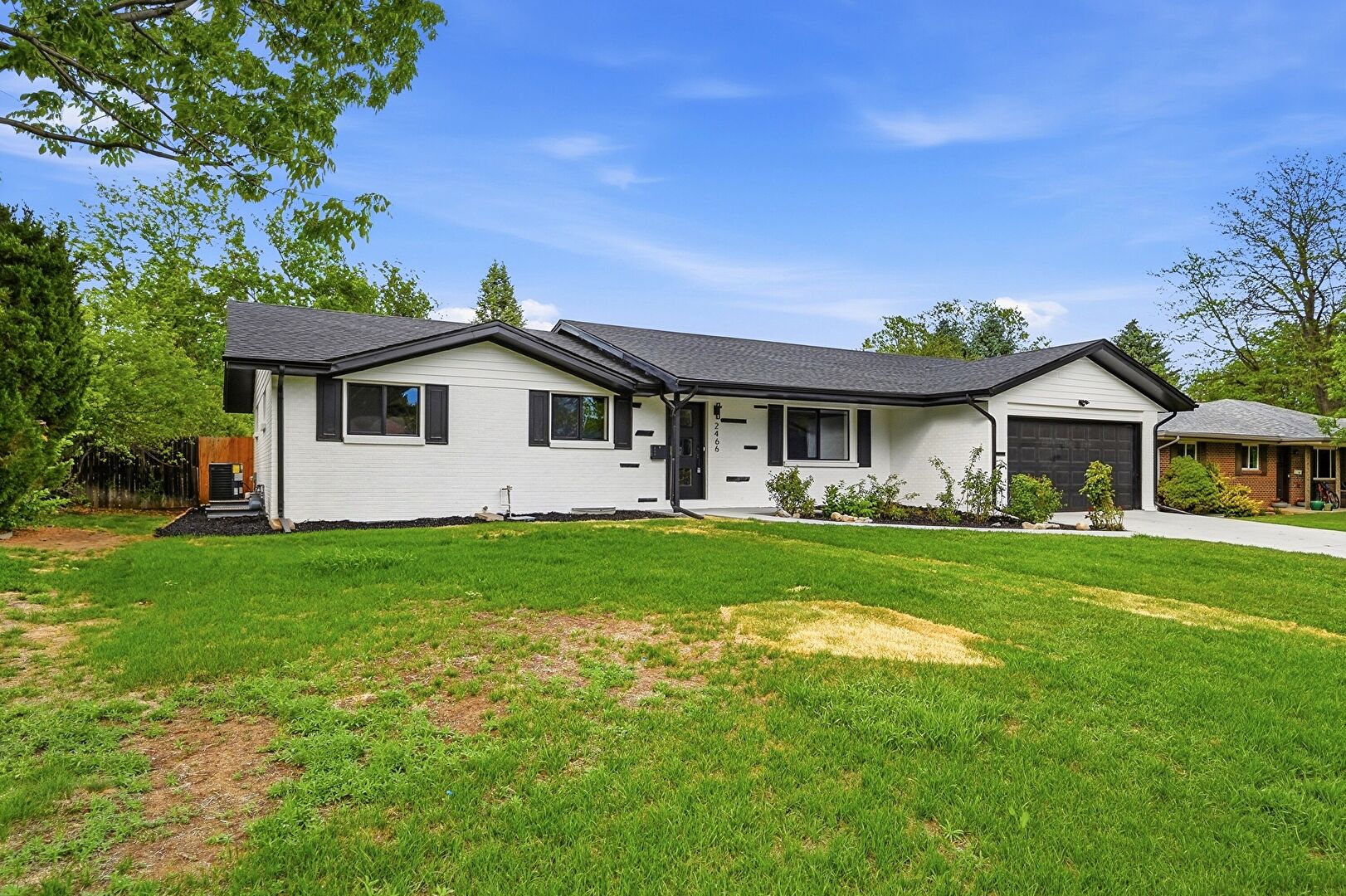 Front at 2466 South Krameria Street, Denver, CO 80222, listed by Eric Ybarra