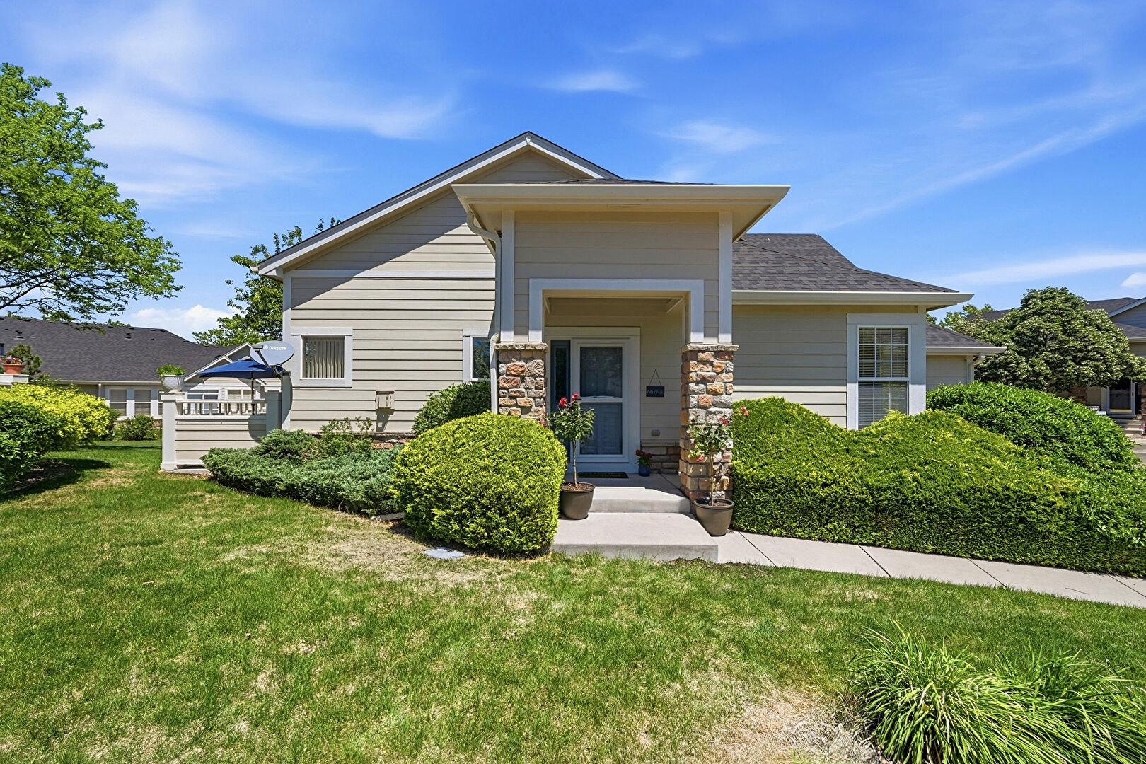Front at 6617 South Reed Way, Unit A, Littleton, CO 80123, listed by Kyle Foster