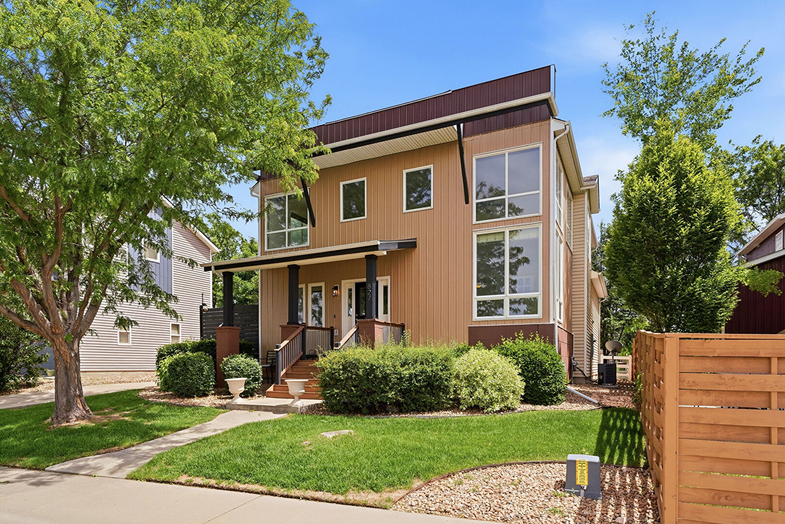 Front at 827 Spruce Court, Frederick, CO 80530, listed by Jim de Steiguer, MLS ID: 9673862