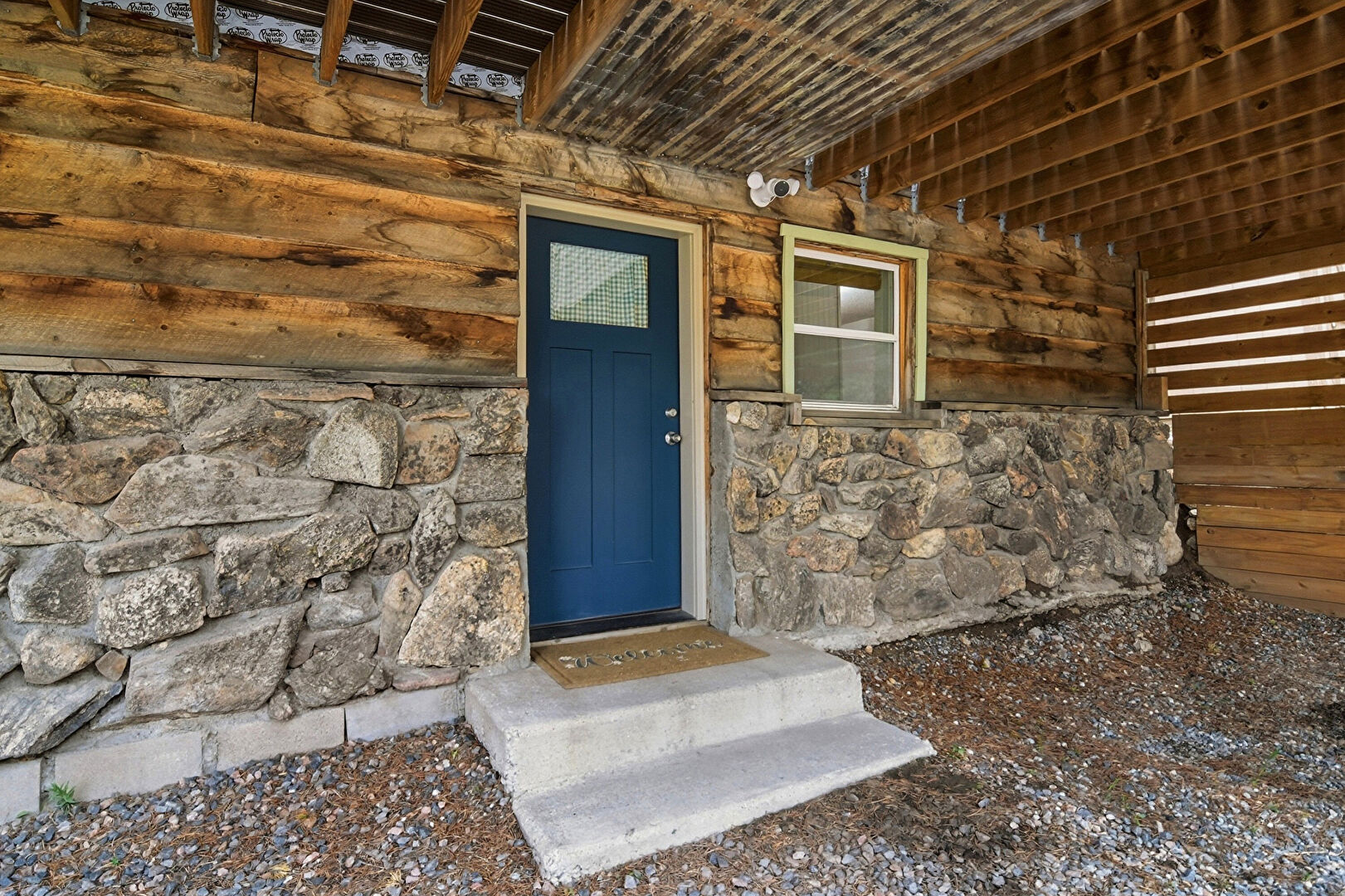 Exterior Entry at 185 Alice Road, Idaho Springs, CO 80452, listed by Karen Esquibel