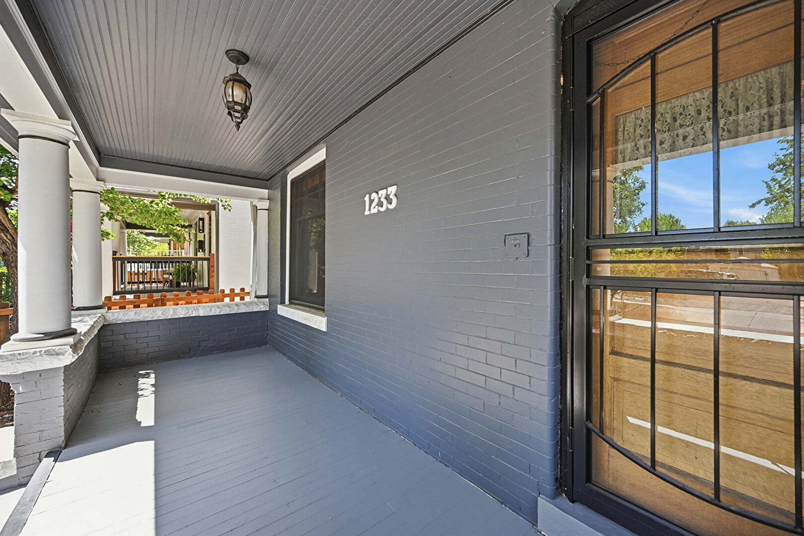 Entry at 1233 Elizabeth St., Denver, CO 80206, listed by Taylor Haas