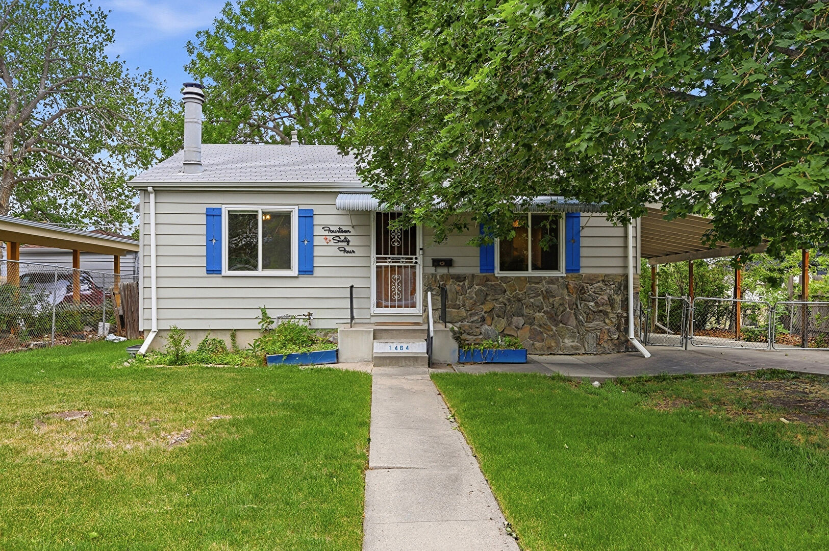 Front at 1464 South Dale Court, Denver, CO 80219, listed by Roger Japp