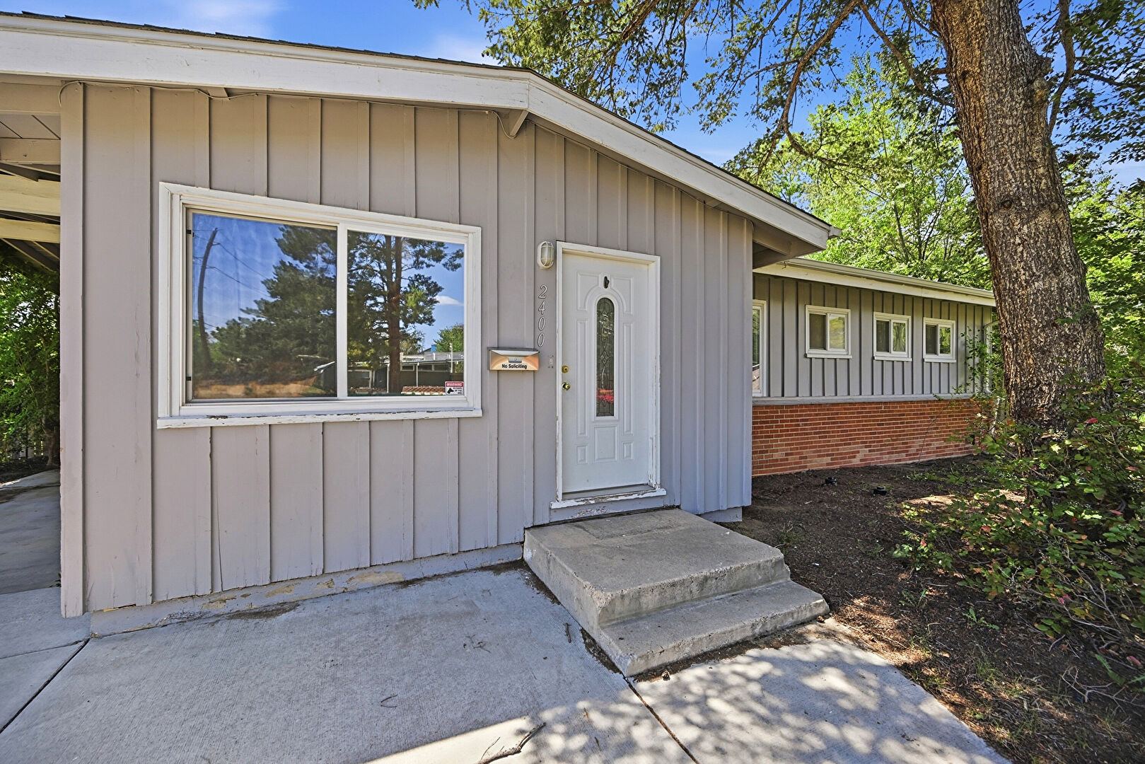 Entry at 2400 Valley View Drive, Denver, CO 80221, listed by Taylor Haas