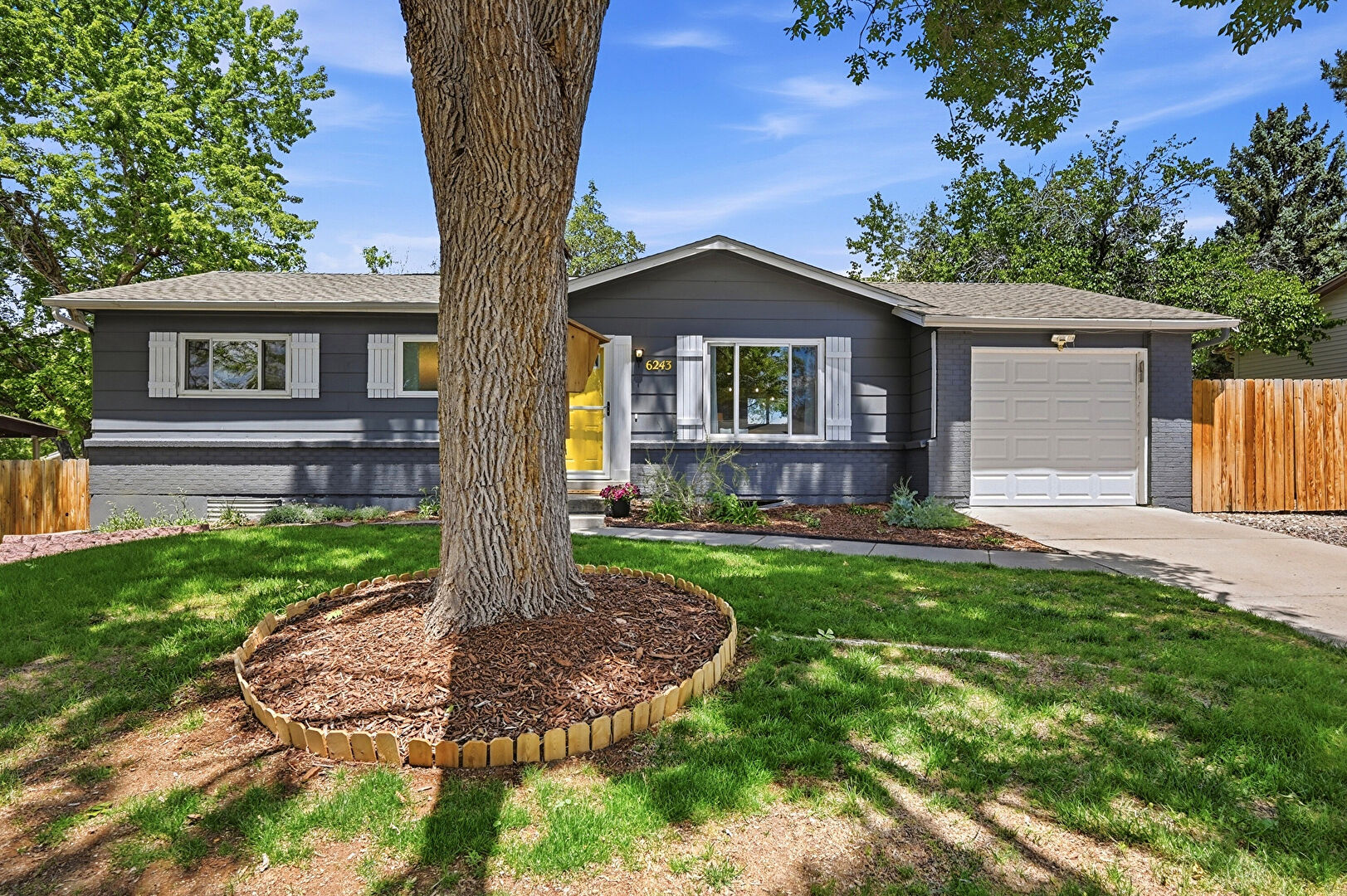 Front at 6243 West 75th Avenue, Arvada, CO 80003, listed by Annie Collins
