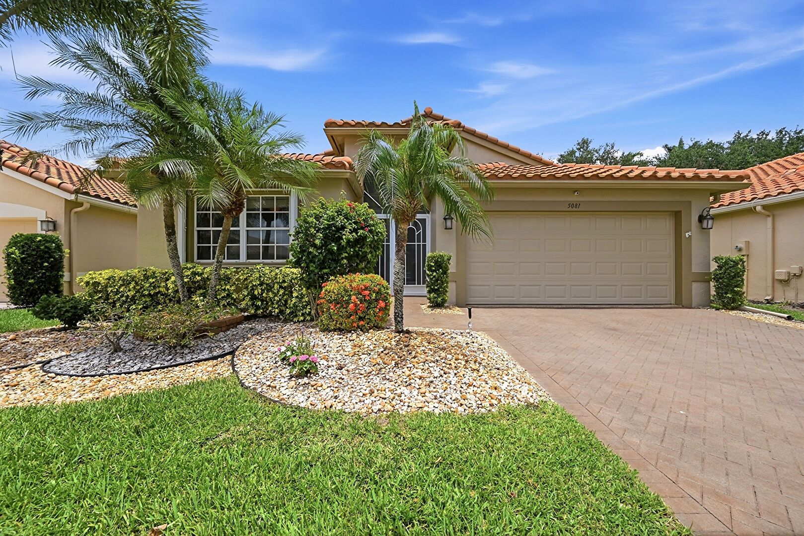 Front at 5081 Glenville Drive, Boynton Beach, FL 33437, listed by Renzo Broggi