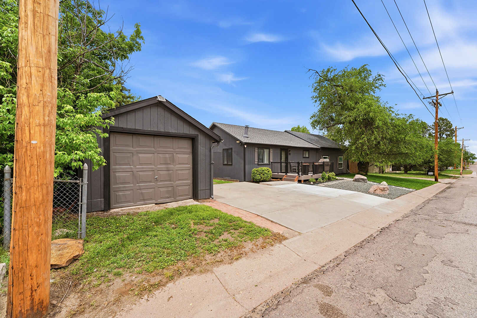 Front at 321 Ute Avenue, Kiowa, CO 80117, listed by Dean Oaks