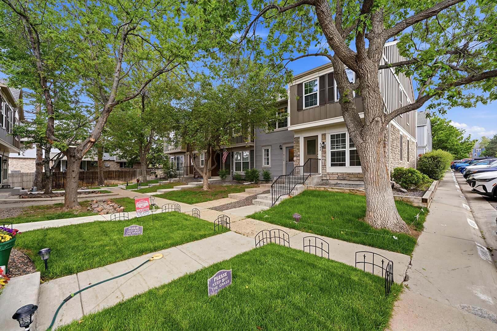 Front at 8196 South Fillmore Way, Centennial, CO 80122, listed by Taylor Haas