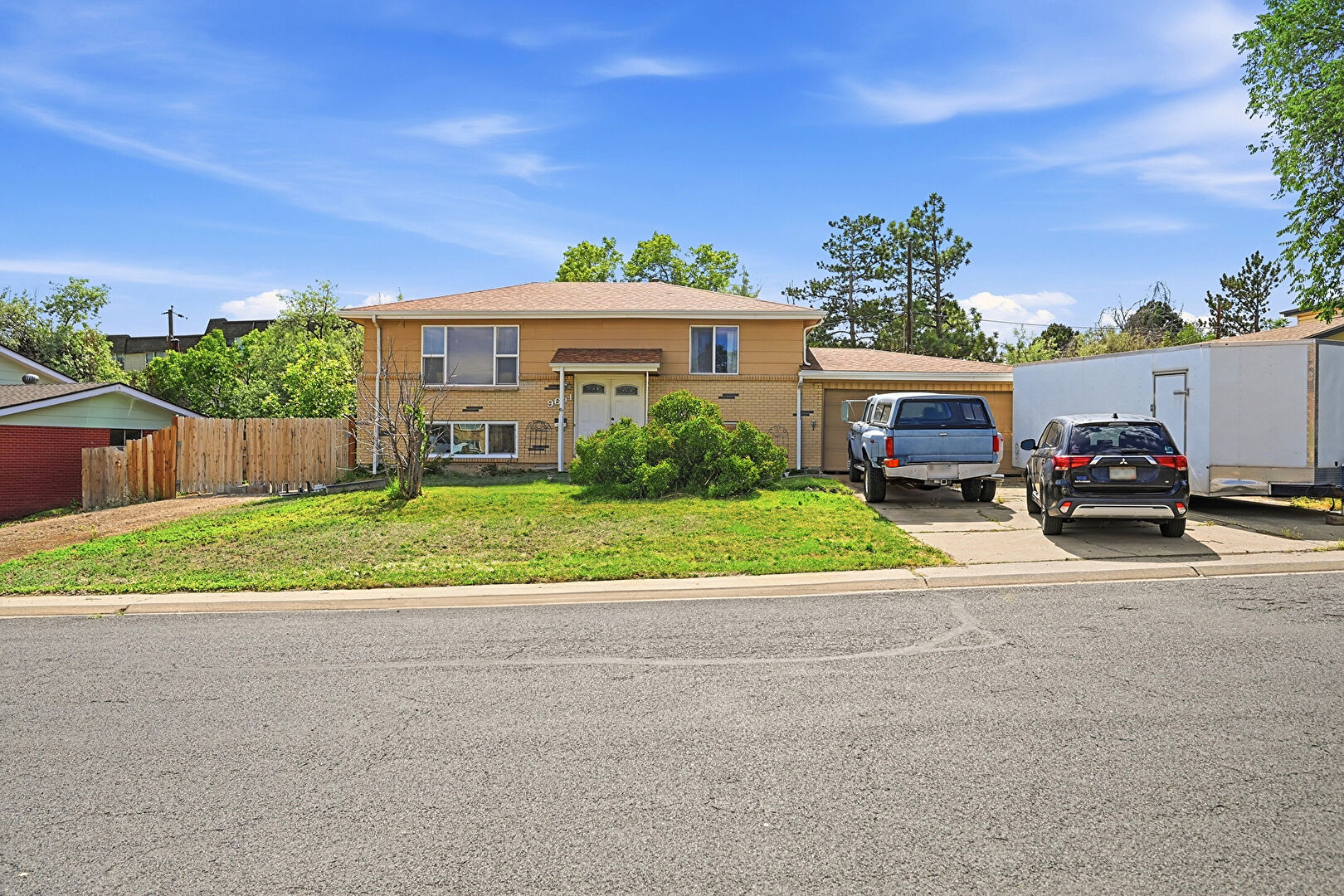 Front at 9651 Fox Street, Northglenn, CO 80260, listed by Justin Bourn
