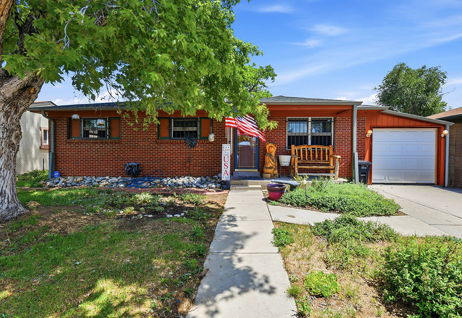 Front at 12374 Olmsted Drive, Denver, CO 80239, listed by Justin Bourn