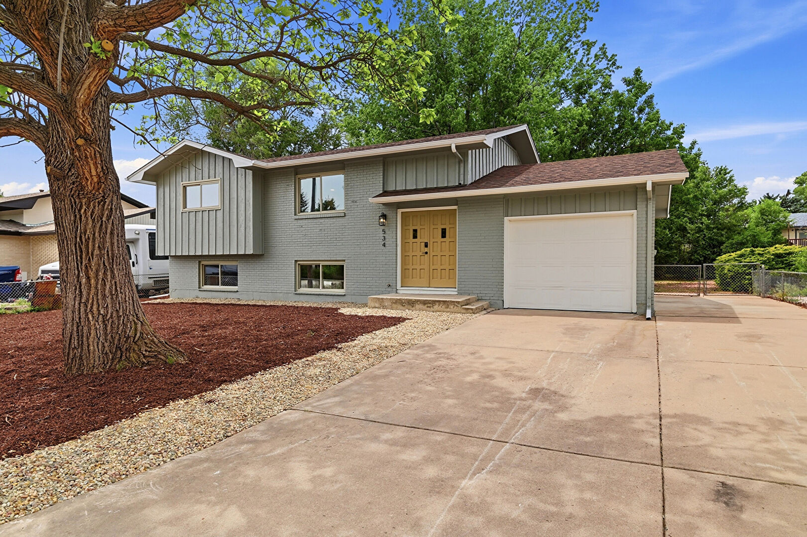Front at 534 Bickley Street, Colorado Springs, CO 80911, listed by Amanda Moss