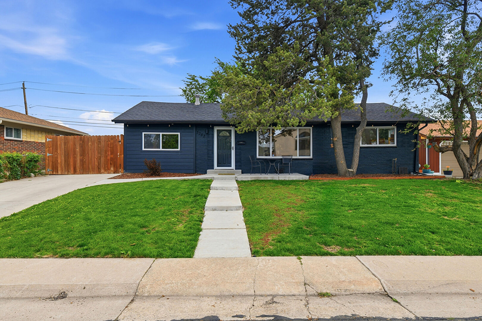 Front at 5387 lynn dr, arvada, CO 80002, listed by Brandon Gossett