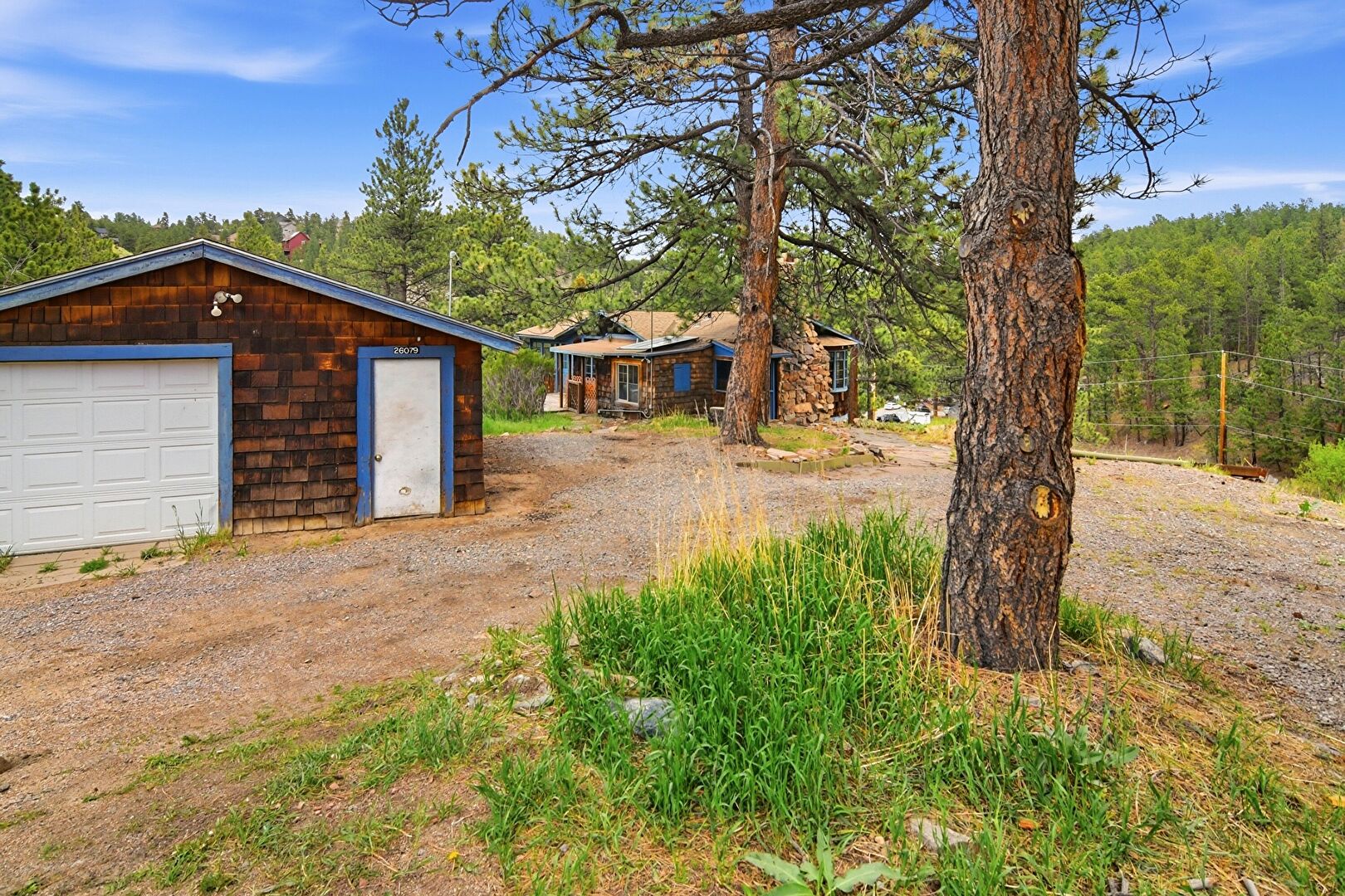 Front at 26079 Kingsbury Road, Kittredge, CO 80457, listed by Amy Good