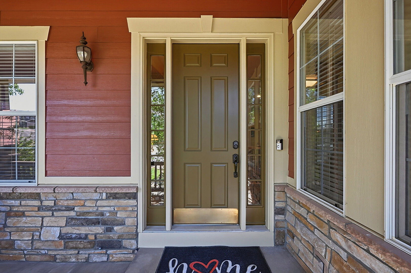 Exterior Entry at 4836 Sedona Circle, Parker, CO 80134, listed by Kristen Spagnoletti