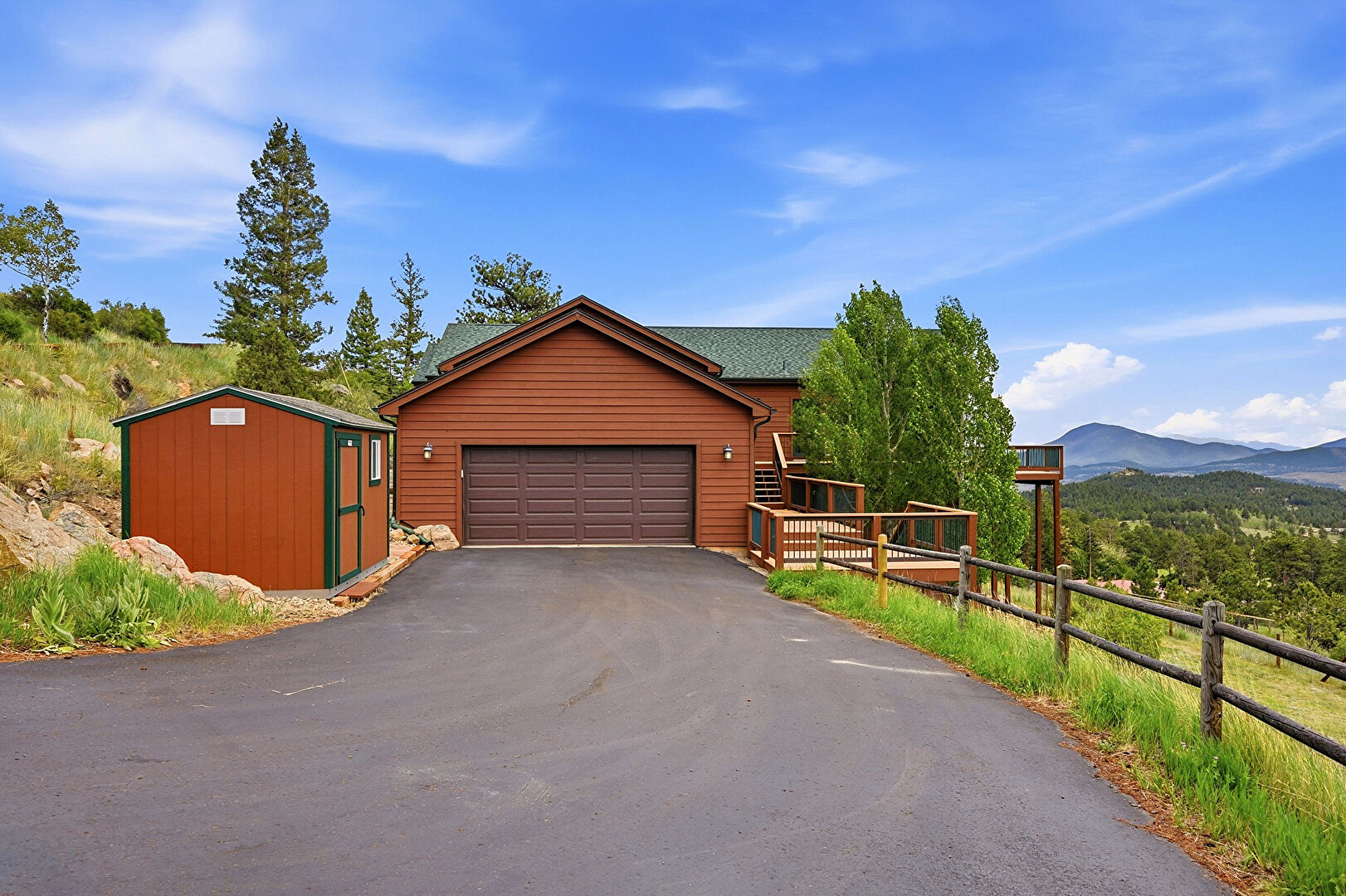 Front at 198 Park Avenue, Pine, CO 80470, listed by Jodi Dolph, MLS ID: 4746083