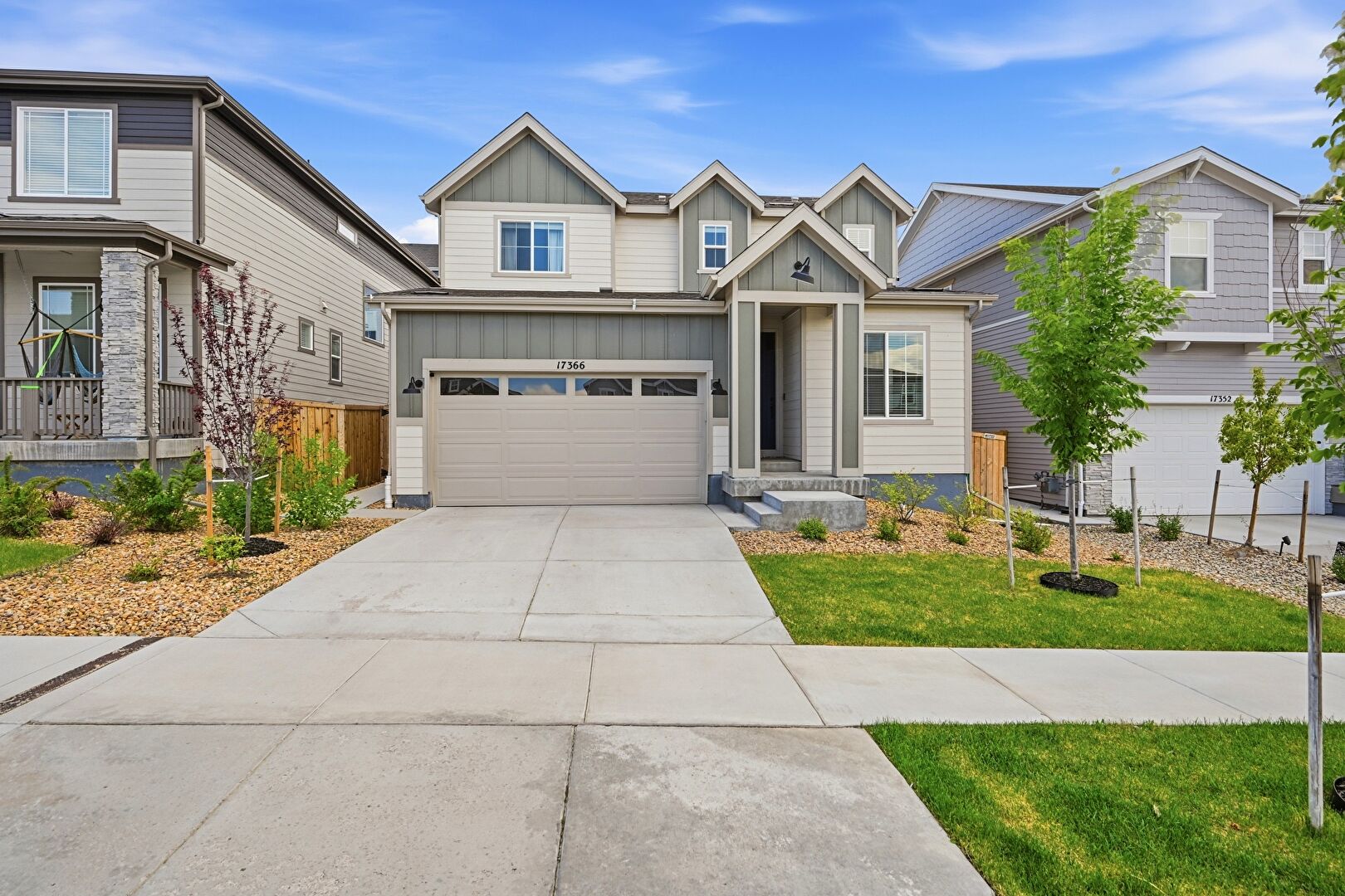 Front at 17366 Hop Clover Avenue, Parker, CO 80134, listed by Gordon Stover