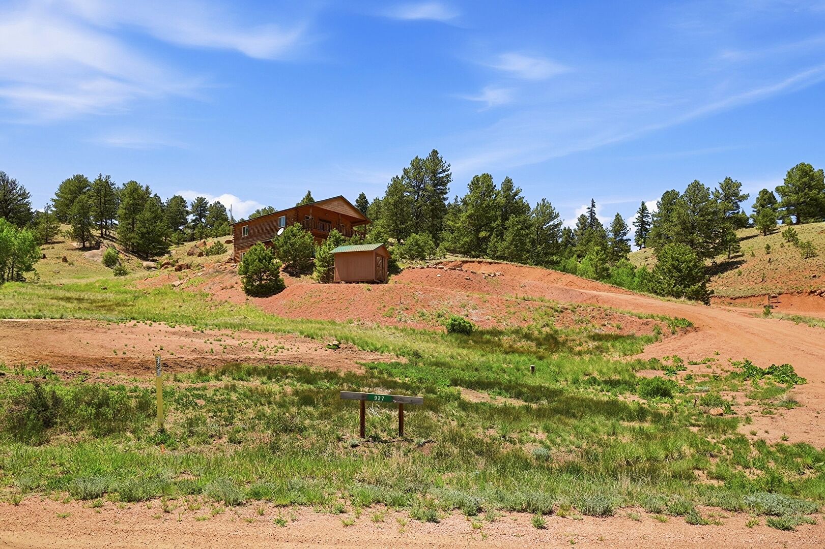 Property Exterior at 927 Stonehenge Drive, Florissant, CO 80816, listed by Charla Lloyd