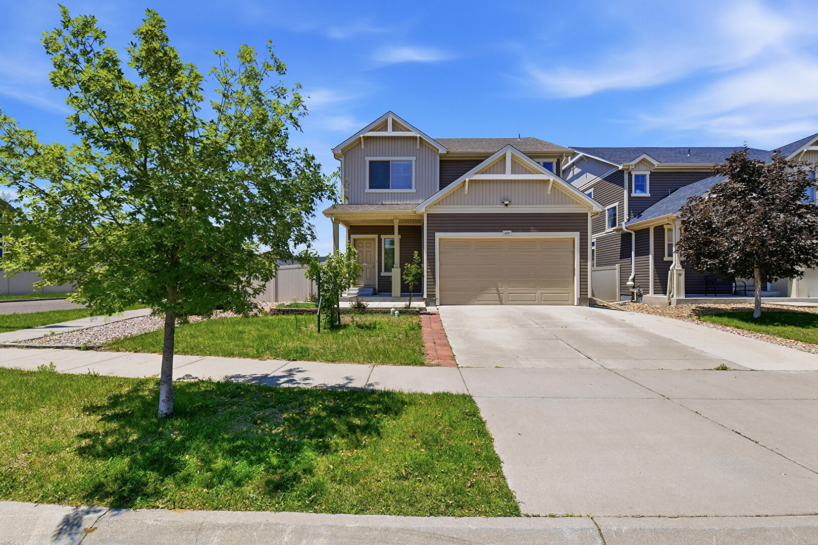 Front at 4707 Walden Way, Denver, CO 80249, listed by Taylor Haas