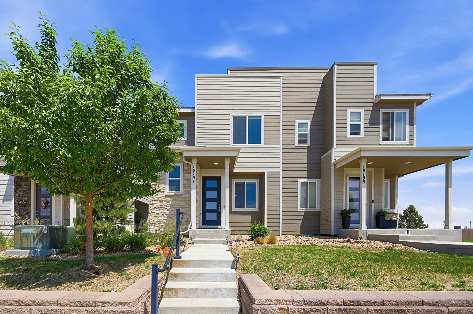 Front at 18197 East 96th Avenue, Commerce City, CO 80022, listed by Taylor Haas