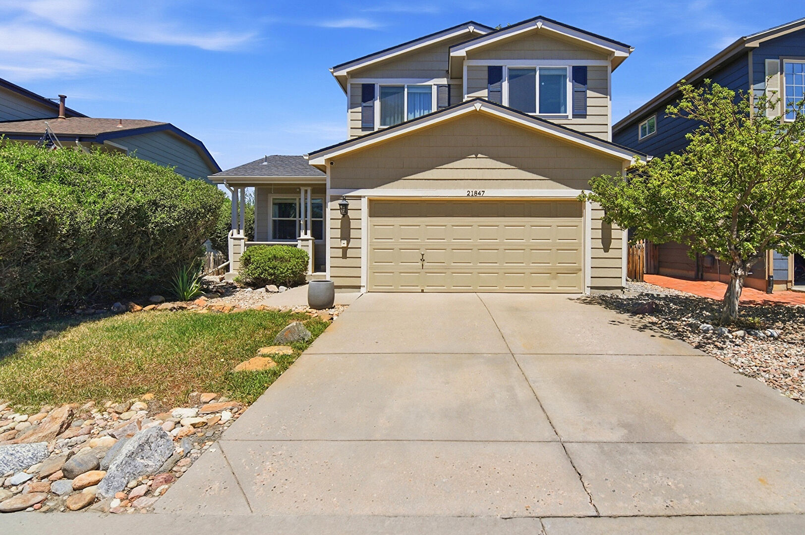 Front at 21847 Silver Meadow Circle, Parker, CO 80138, listed by Boga Skrzelowski