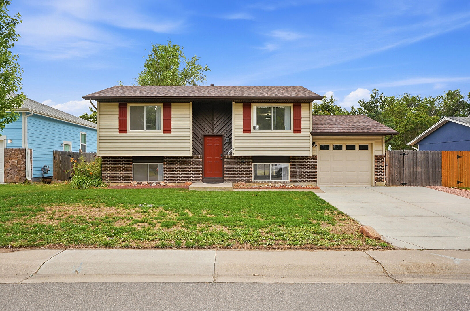 Front at 334 Wooster Avenue, Firestone, CO 80520, listed by Amanda Lam