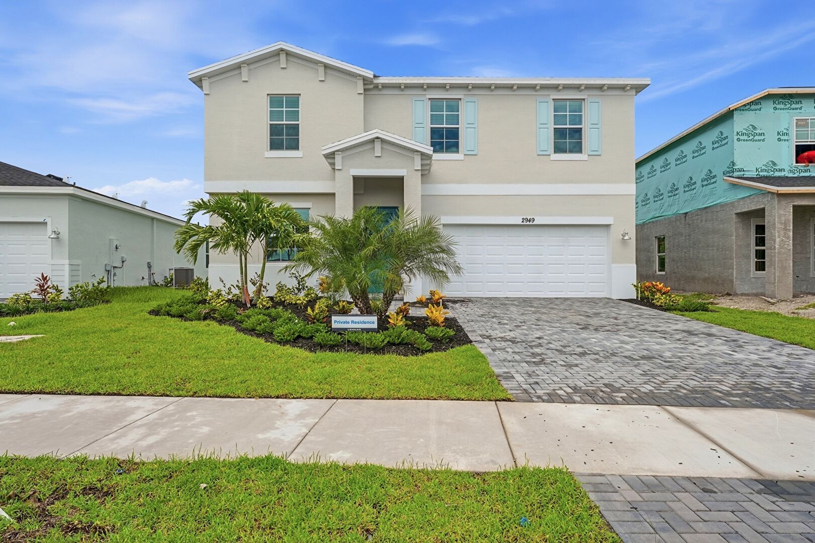 Front at 2949 Spanish Cedar Place, Fort Pierce, FL 34946, listed by Ravi Mohanka