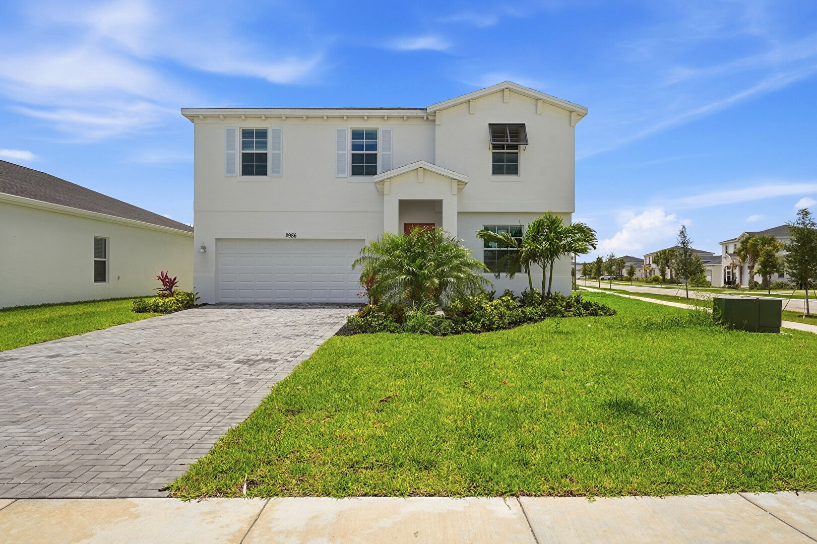 Front at 2986 Spanish Cedar Place, Fort Pierce, FL 34946, listed by Ravi Mohanka
