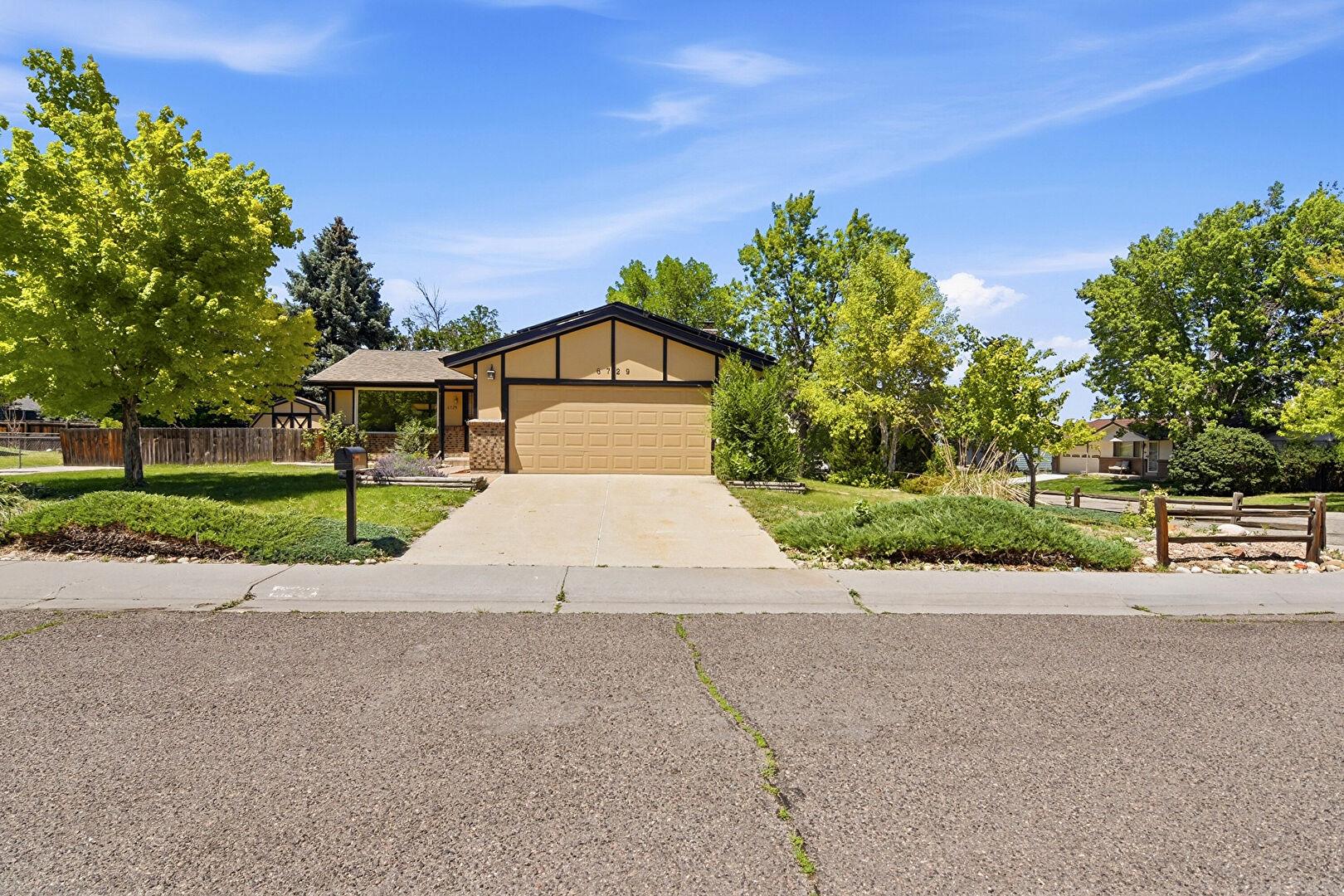 Front at 6729 West 67th Avenue, Arvada, CO 80003, listed by TED A KRONER