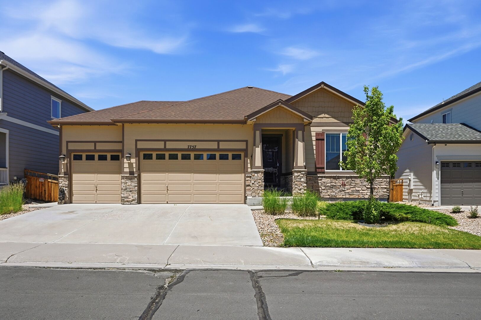 Front at 7757 Blue Water Lane, Castle Rock, CO 80108, listed by Jane Pearson, MLS ID: 6640950