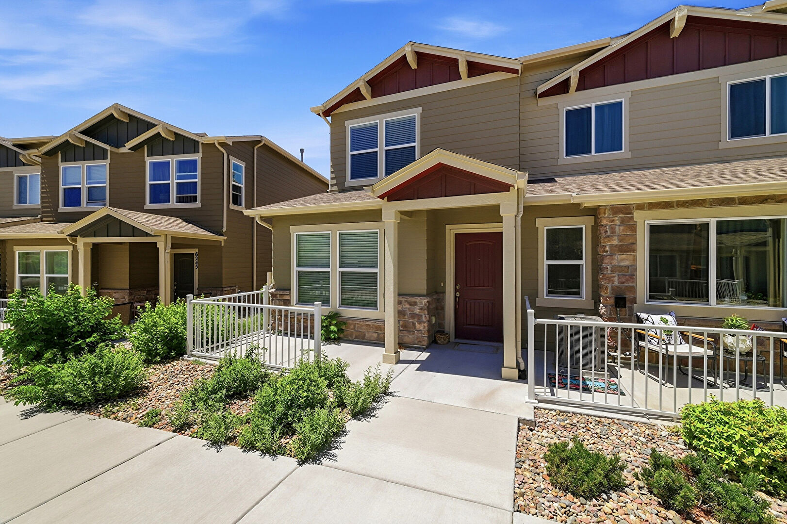 Front at 6235 White Wolf Point, Colorado Springs, CO 80925, listed by Taylor Haas