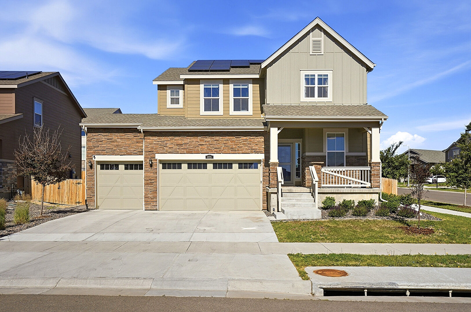 Front at 855 South Elk Way, Aurora, CO 80018, listed by Jessica Whitney