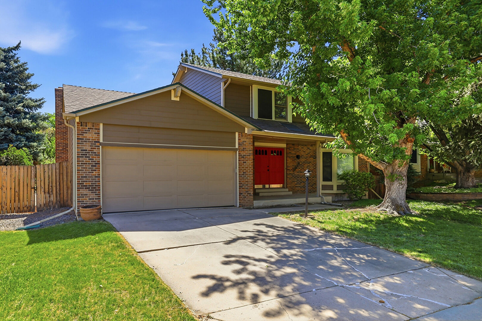 Front at 7614 South Emerson Circle, Centennial, CO 80122, listed by Ted Peterson Care Real Estate
