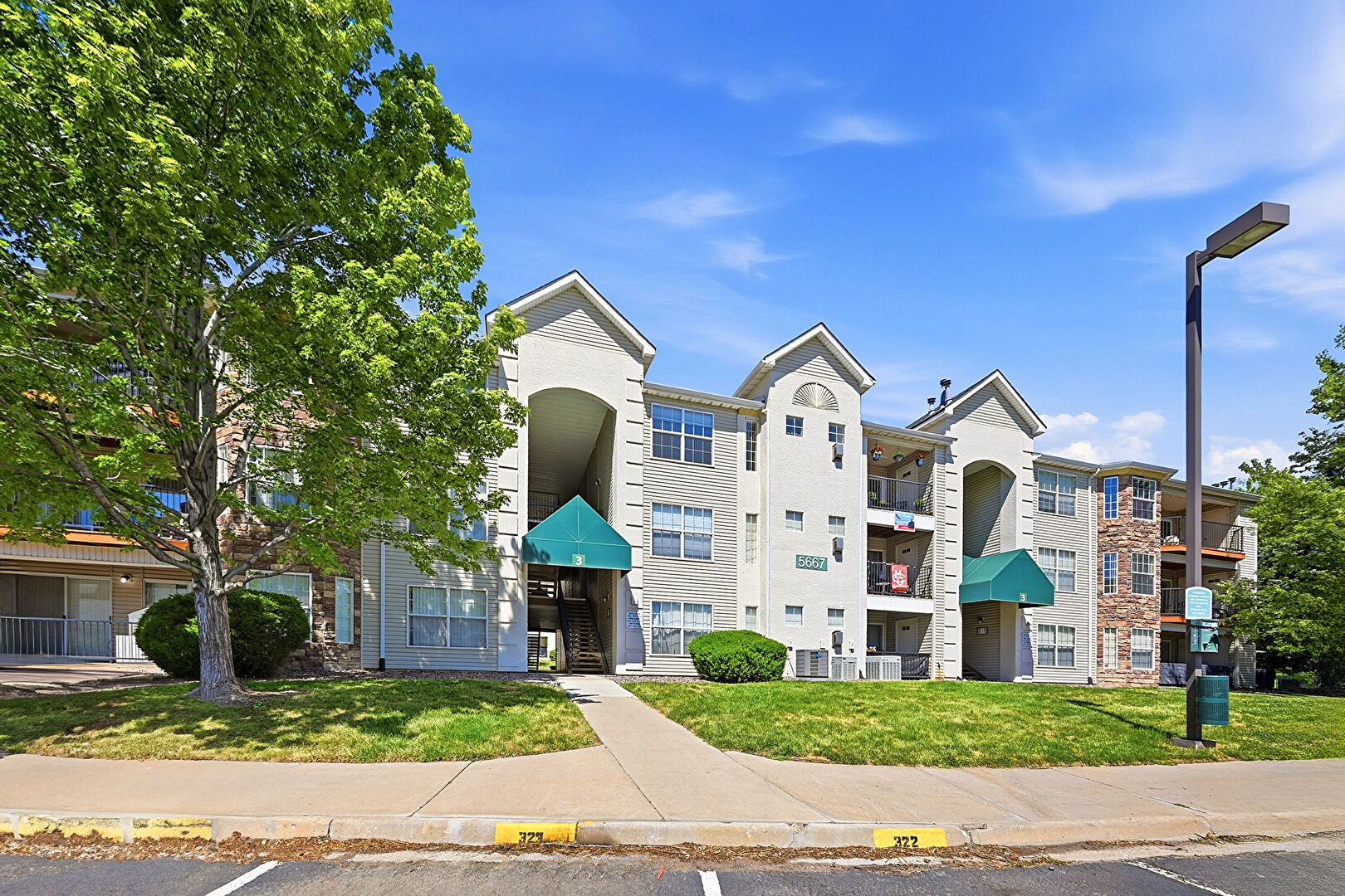 Front at 5667 S Urban Street, #304, Littleton, CO 80127, listed by George Whiteman, MLS ID: 6329001