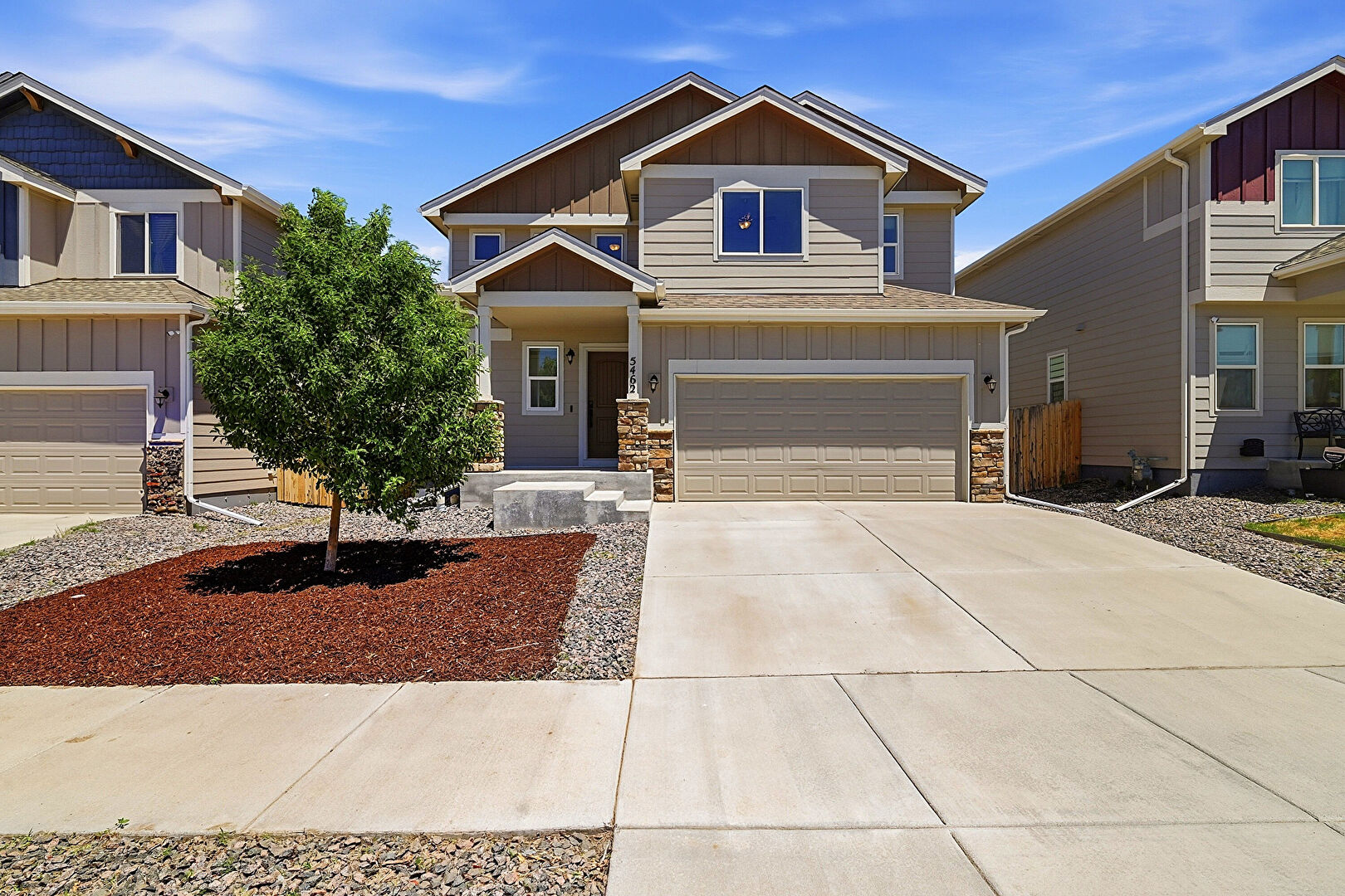 Front at 5462 Hammond drive, Colorado Springs, CO 80915, listed by Amanda Moss
